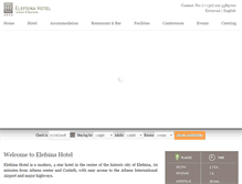Tablet Screenshot of elefsinahotel.gr